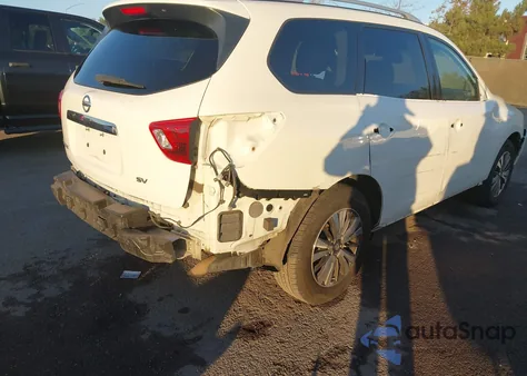 2017 Nissan Pathfinder Sv из США, поврежденный, VIN 5N1DR2MN9HC637936